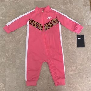 Nike Baby Girls Full-Zip Coverall